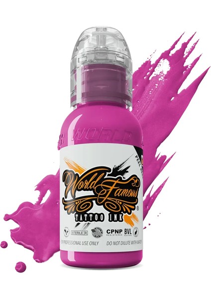 Rushmore Magenta - World Famous Ink Dövme Boyası - 1OZ/30ML