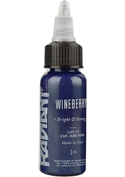 Wineberry - Tattoo Dövme Boyası - 1OZ/30 ml