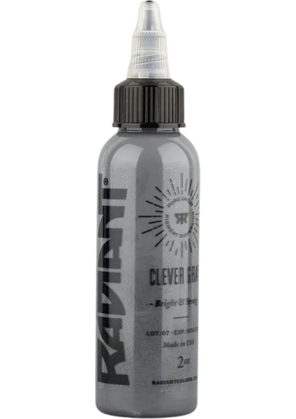 Clever Gray - Tattoo Dövme Boyası - 2OZ/60 ml