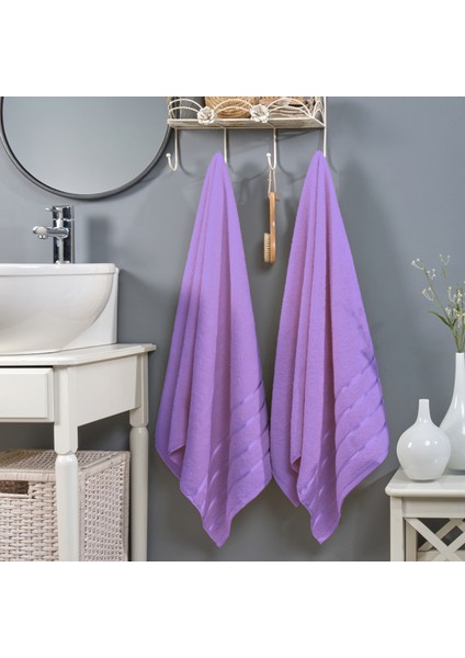 First Class Tekli Banyo Duş Havlusu %100 Pamuk | 560 Gr/m² | Vücut Plaj Otel Havlusu 70X140 cm