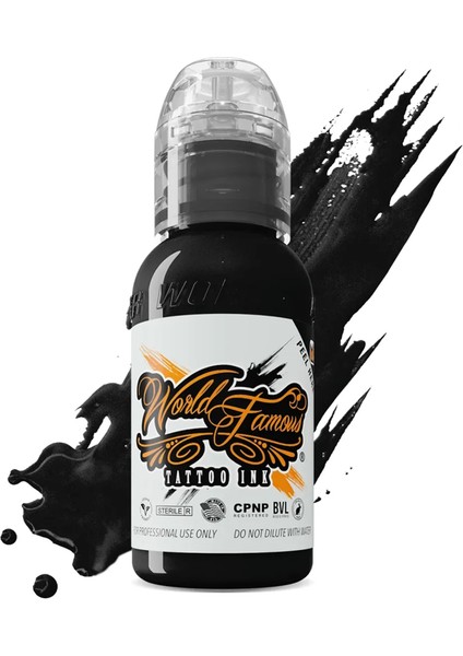 Charcoal Greywash Gölge Dövme Boyası - World Famous Ink Dövme Boyası - 1OZ/30ML