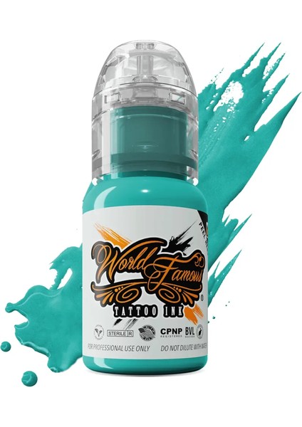 Bahama Blue - World Famous Ink Dövme Boyası - 1/2OZ/15ML