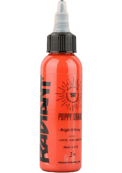 Poppy Orange - Tattoo Dövme Boyası - 2OZ/60 ml