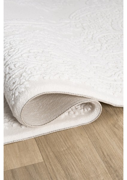 Lima Krem Halı Akrilik Halı Yumuşak Dokulu Salon Oturma Odası Yatak Odası Halısı 0561 modelleri