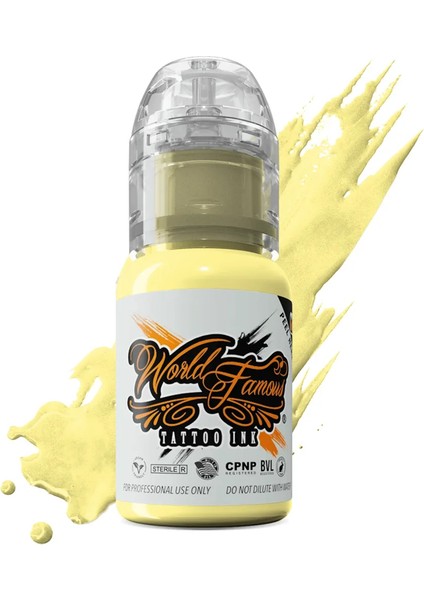 Yellow Stone - World Famous Ink Dövme Boyası - 1/2OZ/15ML