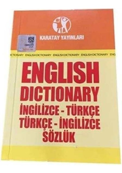 Karatay Ingilizce Sözlük 1.hm Krt.kapak