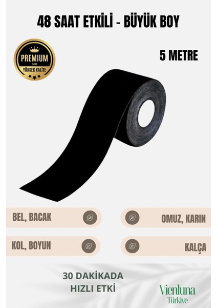 birinci sınıf büyük boy hızlı etki esnek omuz 5x5 ısıı bandı