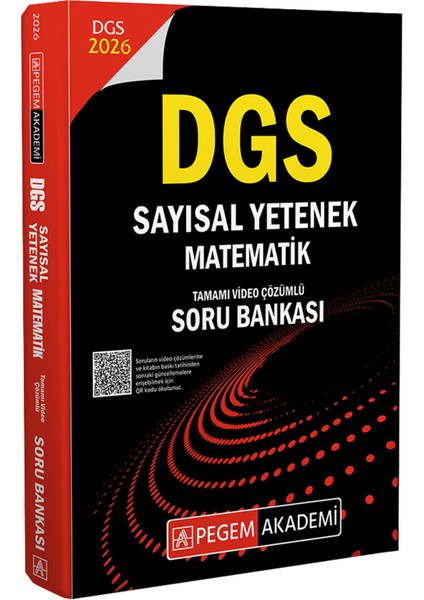 2026 Dgs Sözel-Sayısal Yetenek Matematik Video Çözümlü Soru Bankası-Çek Kopart Yaprak Test-10 Deneme indirimleri