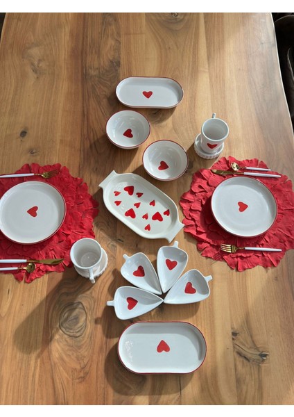 4 Adet Kalpliı 21CM Pasta Tabağı