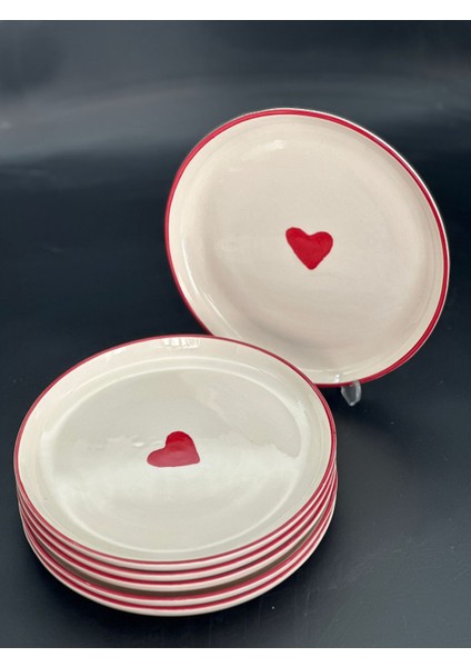 4 Adet Kalpliı 21CM Pasta Tabağı modelleri