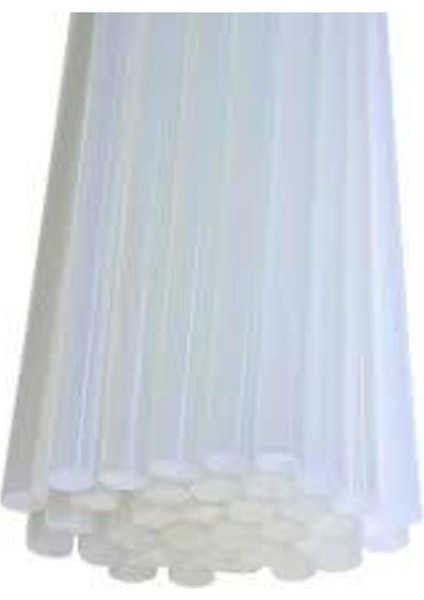 10 Adet 30 cm Sıcak Mum Silikon 7 mm Ince Silikon