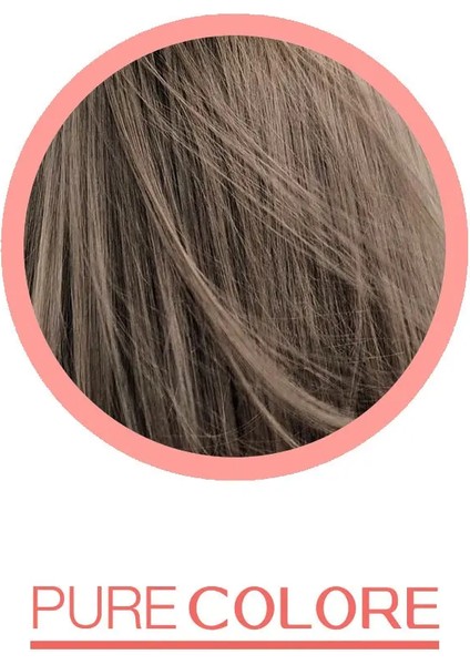 7/2 Kumral Bej - Purecolore Yağ Bazlı Krem Saç Boyası 100ML - Düşük Amonyaklı, Kolajen & Keratin Içerikli
