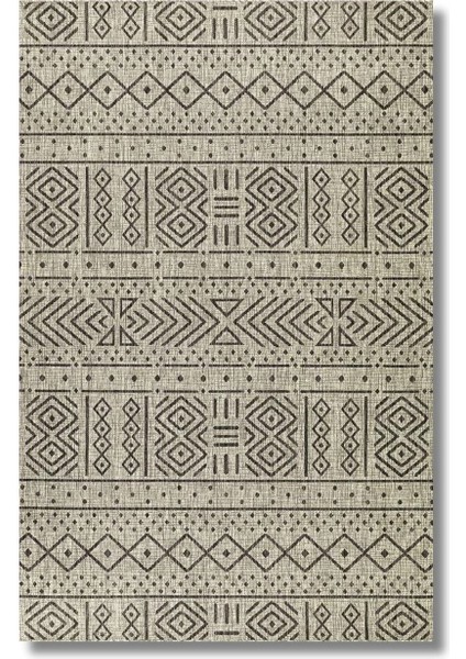 Drom Dokuma Taban Makinede Yıkanabilen Kilim Kaymaz Şönil Nordic Modern Halı