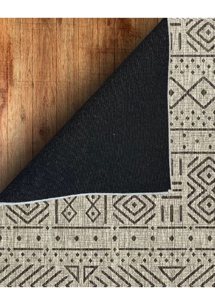 Drom Dokuma Taban Makinede Yıkanabilen Kilim Kaymaz Şönil Nordic Modern Halı fırsatları