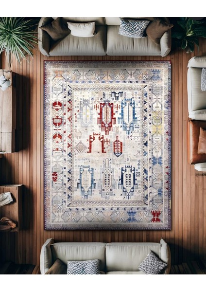 Drom Dokuma Taban Makinede Yıkanabilen Kilim Kaymaz Şönil Multi Iskandinav Halı fiyatları