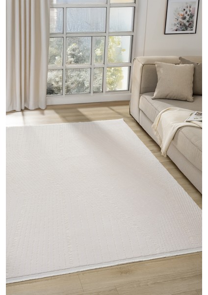 Lima Krem Halı Akrilik Halı Yumuşak Dokulu Salon Oturma Odası Yatak Odası Halısı 0558 fiyatları