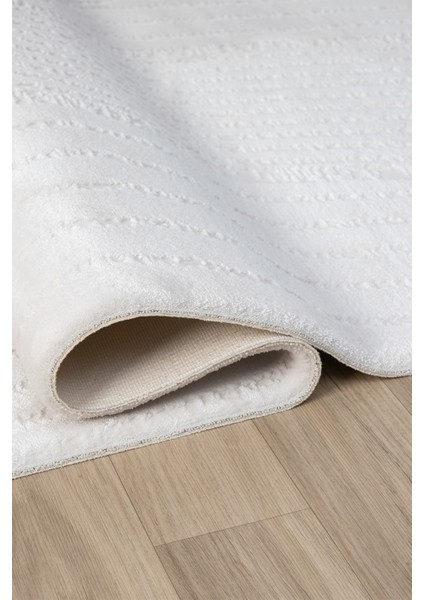 Lima Krem Halı Akrilik Halı Yumuşak Dokulu Salon Oturma Odası Yatak Odası Halısı 0558 modelleri