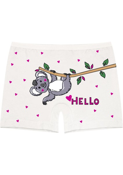 Kız Çocuk Boxer 3'lü (%96 Pamuk - %4 Elastan) fırsatları