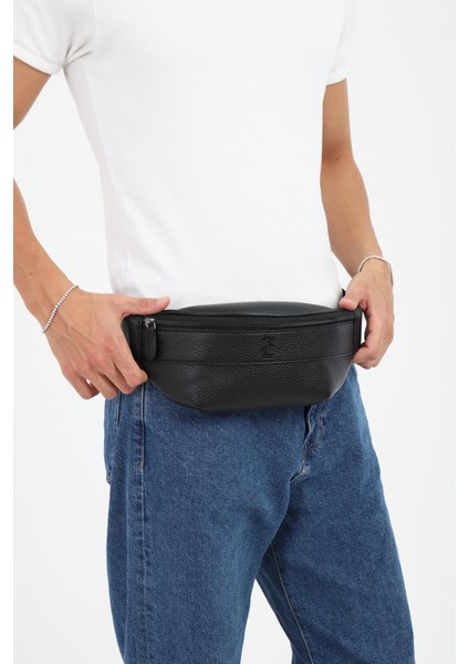 Siyah Günlük Omuz ve Bel Çantası