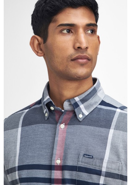 Dunoon Tailored Tartan Gömlek TN21 Blue Granite indirimleri