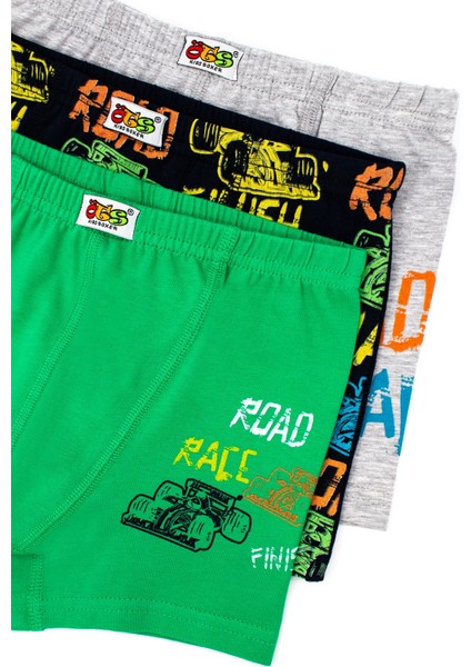 Erkek Çocuk Boxer 3'lü Baskılı (%96 Pamuk - %4 Elastan) fiyatları