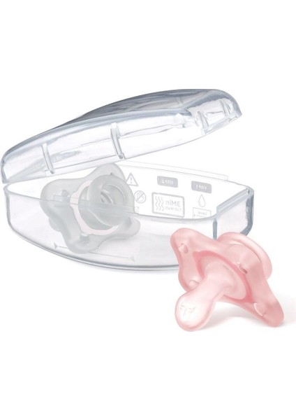 PhysioForma Mini Soft 2'li Emzik 0-2 Ay Kız