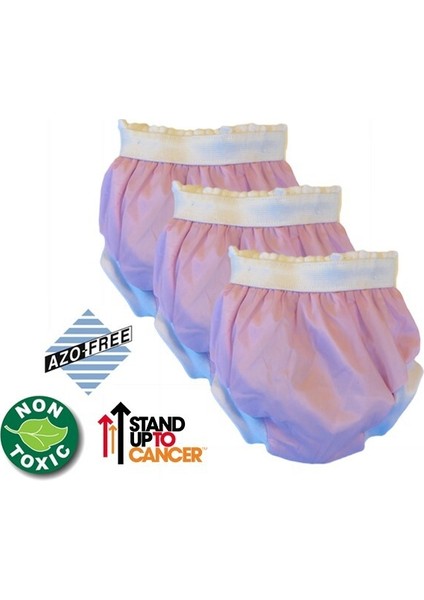 Lüks Alıştırma Külodu 3 lü Paket 16-22 Kg - Pembe 8682476853094