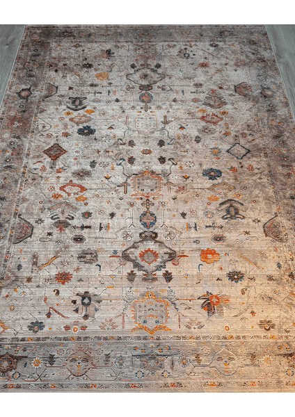 Drom Dokuma Taban Makinede Yıkanabilen Kilim Kaymaz Şönil Multi Otantik Halı fırsatları