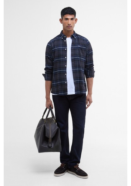 Kyeloch Tailored Gömlek TN17 Black Slate Tartan modelleri