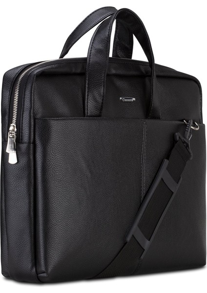 VIP SD150 15.6 Suni Deri Laptop Çantası -Siyah fırsatları