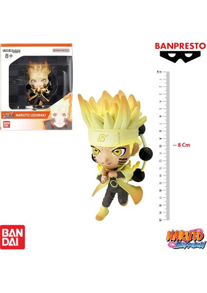 Chibi Masters Naruto Shippuden - Naruto Uzumaki Figure 8cm