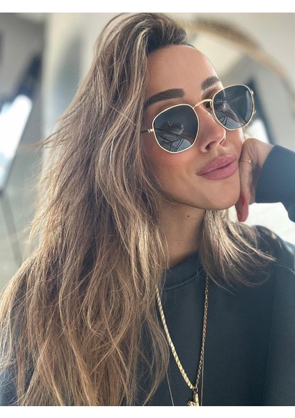 Klasik Unısex Hexa Siyah Güneş Gözlüğü fiyatları