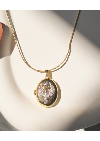 Paslanmaz Çelik Gold Alya Madalyon Kolye fiyatları