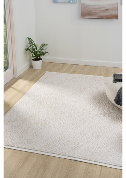 Lima Bej Halı Akrilik Halı Yumuşak Dokulu Salon Oturma Odası Yatak Odası Halısı 0555 fiyatları