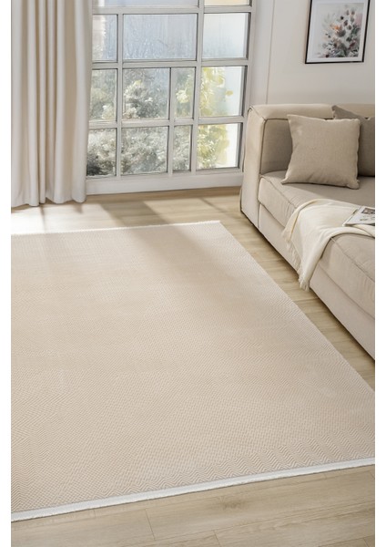 Lima Bej Halı Akrilik Halı Yumuşak Dokulu Salon Oturma Odası Yatak Odası Halısı 0556 fiyatları