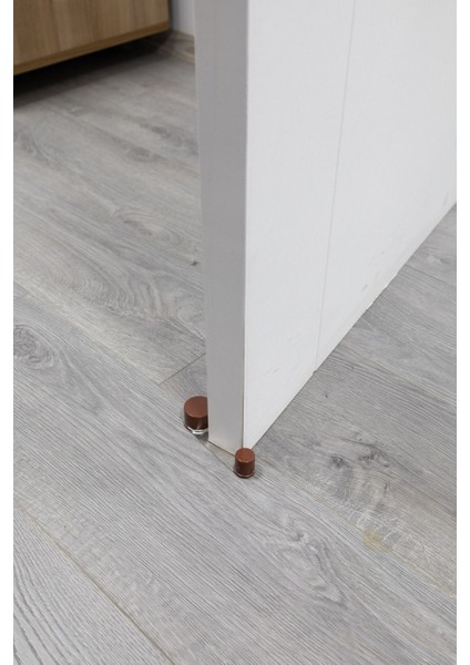 2 Adet Iz Bırakmaz Kolay Montaj Paslanmaz Çelik Mürdüm Renk Kapı Tutucu ve Kapı Stoperi fırsatları