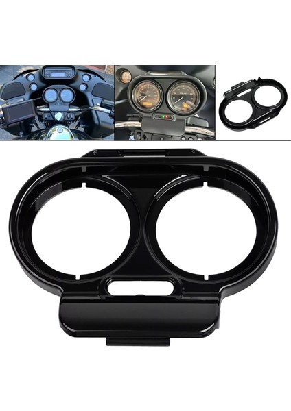 Harley Road Glide 98-13 Parlak Siyah Gösterge Kapağı Nacelle Kaplama Hız Göstergesi (Yurt Dışından) fiyatları