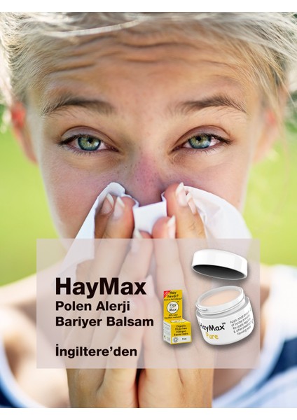 Alerjiy Bariyer Balsamı Saf %100 Organik Ilaçsız 5ml