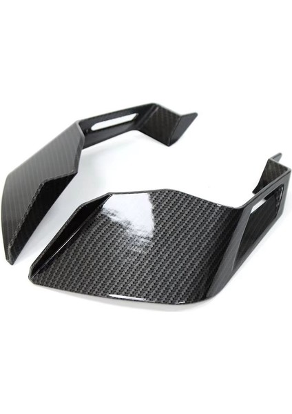 Motolet Yarış Spoiler Aero Kanatçıkları Yan Rüzgar Deflektörü Aerodinamik Kanat Aprilia Tuono V4 1100 2023,B (Yurt Dışından)