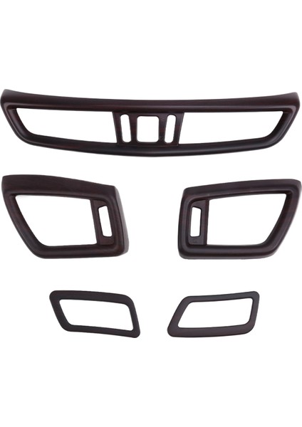 5 Adet Araba Ön Konsol Klima Havalandırma Çıkış Kapağı Nissan X-Trail T32 Rogue Qashqai J11 2014-2020 Şeftali Ağacı (Yurt Dışından)