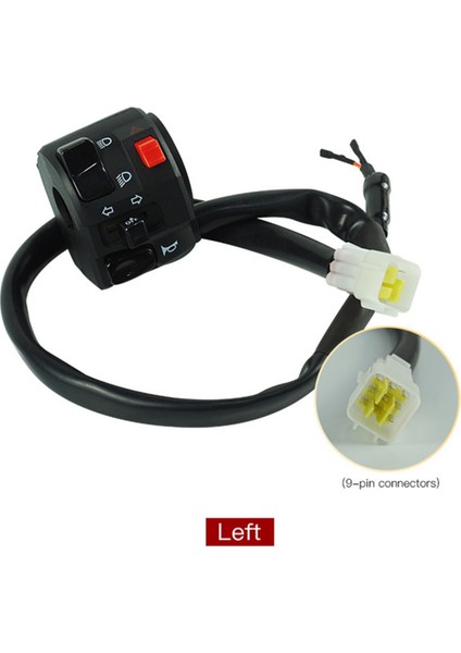 Evrensel Motolet Modifiyeli Gidon Kontrol Anahtarı 7/8 Inç / 22 mm Gidon Anahtarı Dönüş Sinyali Sis Lambası Başlatma (Yurt Dışından) fiyatları
