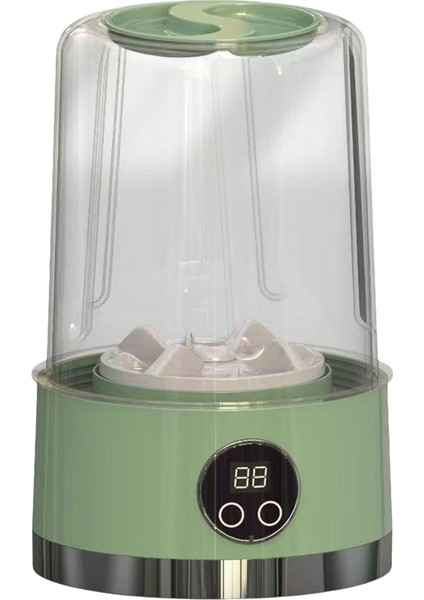 Mini Şarj Edilebilir Çamaşır Makinesi Iç Çamaşırı Seyahat Taşınabilir Küçük Çorap Çamaşır Makinesi Giysi Kovası Yeşil (Yurt Dışından)