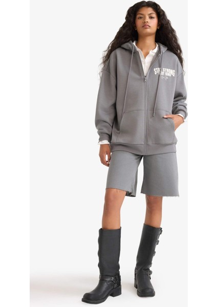 Normal Bel Kısa Paça Gabardin Bermuda Şort D0965AX24SM fırsatları