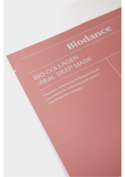 Bio Collagen Real Deep Mask Set – Derin Kolajen Onarıcı & Nemlendirici Maske 34gr fiyatları