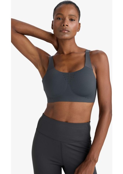 Fit Lazer Kesim Nefes Alabilen Kumaş Ayarlanabilir Askılı Sporcu Sütyeni F0032AX25AU modelleri