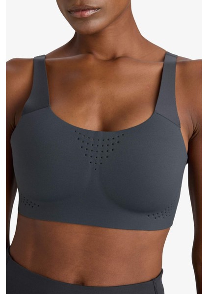 Fit Lazer Kesim Nefes Alabilen Kumaş Ayarlanabilir Askılı Sporcu Sütyeni F0032AX25AU indirimleri