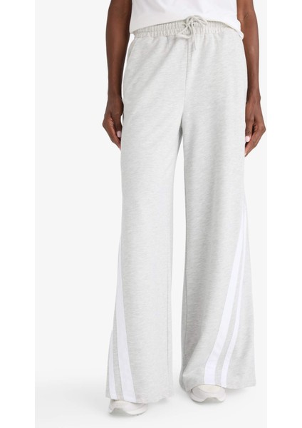 Fit Wide Leg Geniş Paça Şeritli Standart Boy Sporcu Pantolon E7719AX25AU