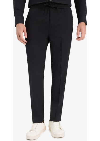 Beli Bağcıklı Lastikli Cepli Jogger Fit Her Yöne Esneyen Yumuşak Tuşe Pantolon A9943AX25AU indirimleri