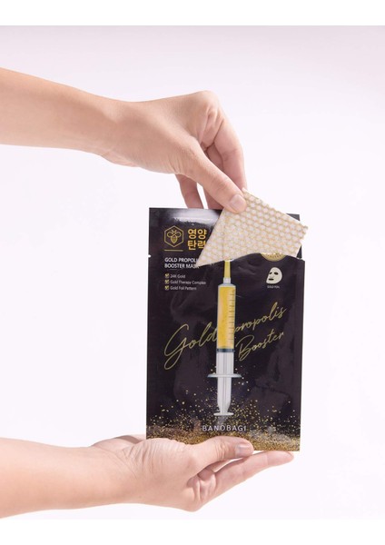 Gold Propolis Injection Mask 10ml – Besleyici & Işıltı Veren Yüz Maskesi modelleri