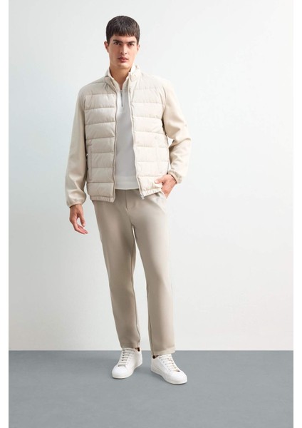 Tailored Regular Fit Kısa Paça Esnek Kumaş Teknik Pantolon F1672AX25AU